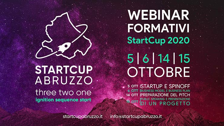 Three two one: ultimi 2 webinar di Startcup!