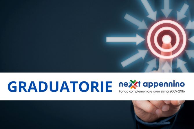 Pubblicate le prime graduatorie dedicate alle misure B del Piano nazionale Complementare aree sisma 2009 -2016