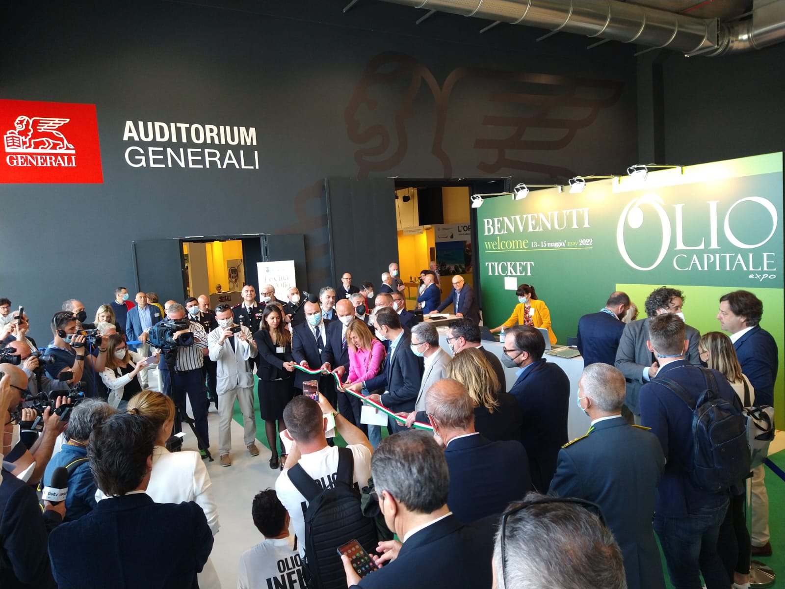 Inaugurazione Olio capitale